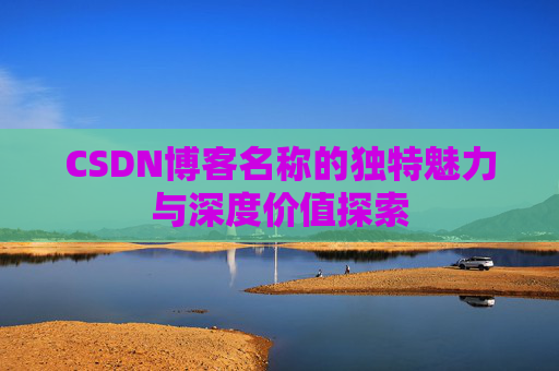 CSDN博客名称的独特魅力与深度价值探索